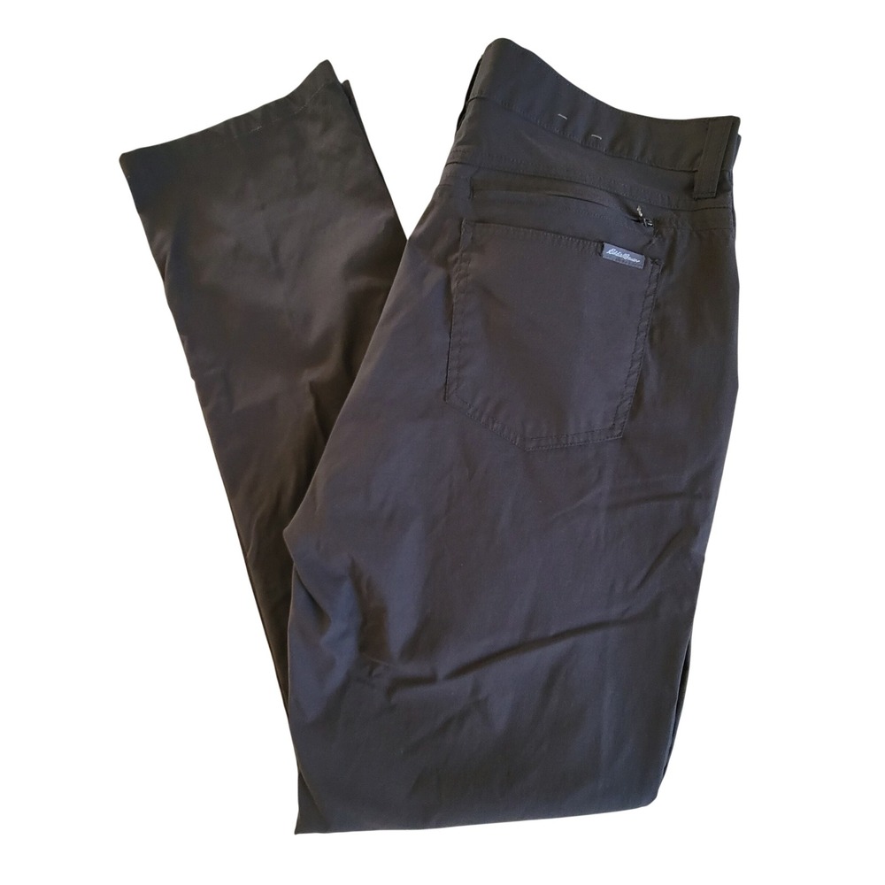 Eddie‎ Bauer Pants Mens 38x34 Gray Outdoor Performance Stretch Water Repellent